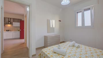 標準公寓, 多間臥室 (Le Bianche Apt. 3 -Terrace- Near The) | 2 間睡房、免費 Wi-Fi、床單