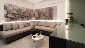 Design Apartment | Living area - Kolonaki Vibes Modern Apartment (Athens)