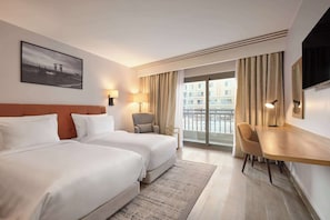 Apartment, 2 Bedrooms, Pool View | 1 bedroom, in-room safe, laptop workspace, blackout drapes