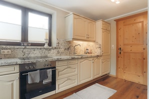 Microwave, oven, stovetop, dishwasher - Apartment Aschbach - cosy for couples or families with 1-2 children (Kitzbuhel)