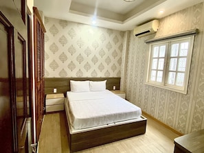 Basic Double Room Single Use | Premium bedding, memory-foam beds, in-room safe, individually furnished - Hotel Quynh Anh (Ho Chi Minh City)