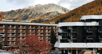 Studio au pied des pistes pour 4 Ă 6 personnes.