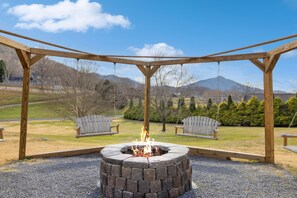 Ferienhütte, 3 Schlafzimmer | Terrasse/Patio