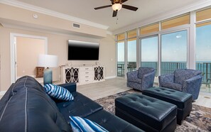 Condo, 4 Bedrooms | Living area - Phoenix Gulf Towers 2201 4 Bedroom Condo (Orange Beach)