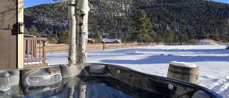 Idromassaggio all'aperto