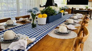 Opções para refeição