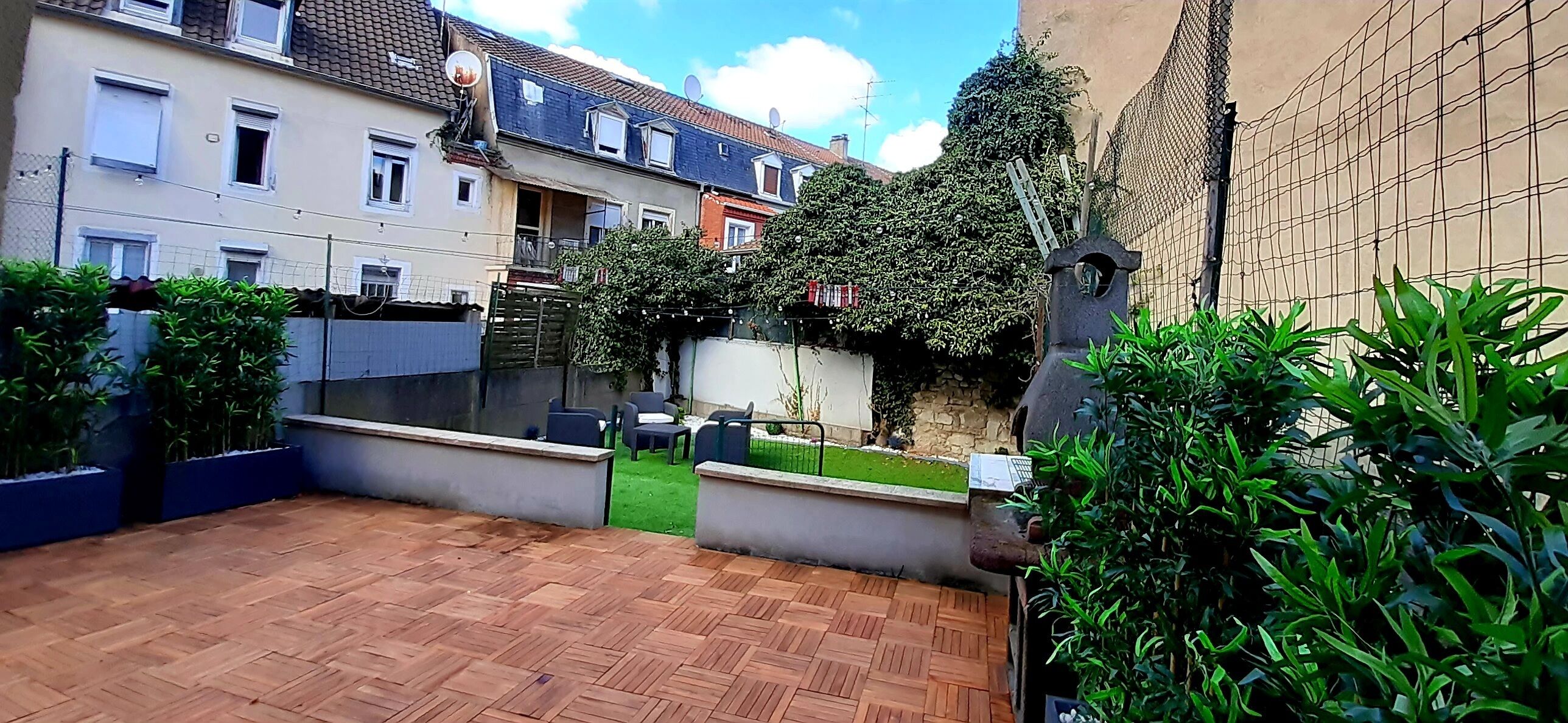 Enceinte de l’hébergement