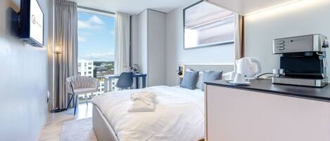 1 Schlafzimmer, Schreibtisch, Bügeleisen/Bügelbrett, WLAN