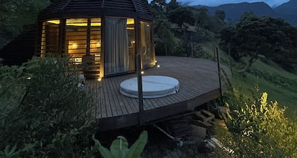 Espectacular Cabaña en el Hotel Tsia Bie en Choachí