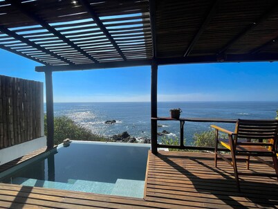 A quiet place away from society.W/ virgin beaches just a few steps away from you