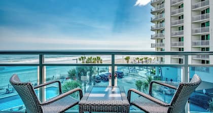 Panoramic Oceanfront Condo, Highly Sought After End Unit, Glass Wrapped Around