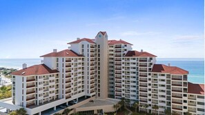 Exterior - Beach Daze - Beach Manor 113 | Ground Floor Condo | Steps to Beach | Pool, Sauna & More! (Miramar Beach)