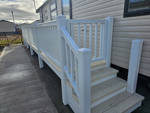 208 Unity Beach 6 Berth enc Garden no Pets