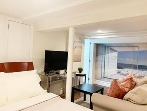 1 chambre, fer et planche Ă repasser, Wi-Fi, draps fournis