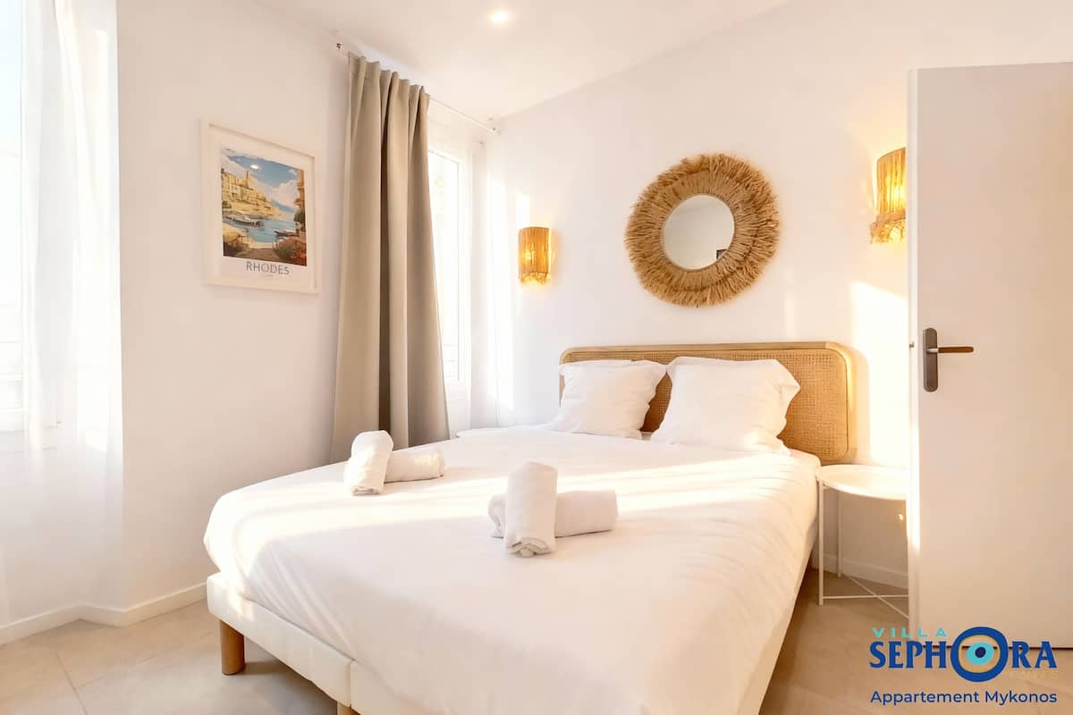 MYKONOS | 1 quarto, roupas de cama de algodão egípcio, roupas de cama premium
