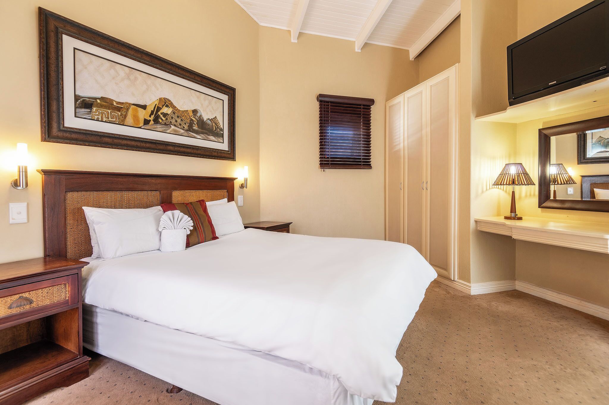 Chambre Double Standard | Bureau, espace de travail pour ordinateur portable, Wi-Fi gratuit