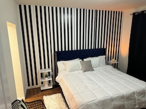 2 chambres, fer et planche à repasser, Wi-Fi, literie fournie
