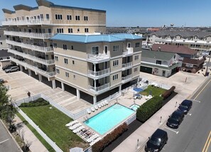 Exterior - The Perfect Family Condo w views of the pool & the ocean! (Wildwood)