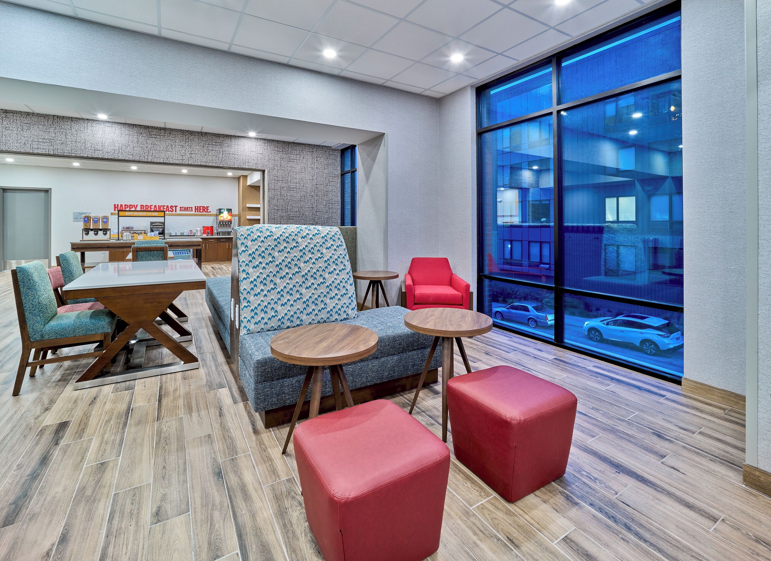 Petit déjeuner buffet compris tous les jours