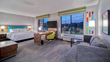 Tabla de planchar con plancha