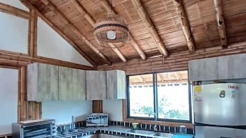 Microondas, horno, placa de cocina