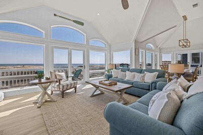 Large Oceanfront Retreat | Pool, Hot Tub, Elevator, Theater, Pool Table!