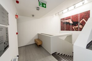 Handläufe auf den Fluren