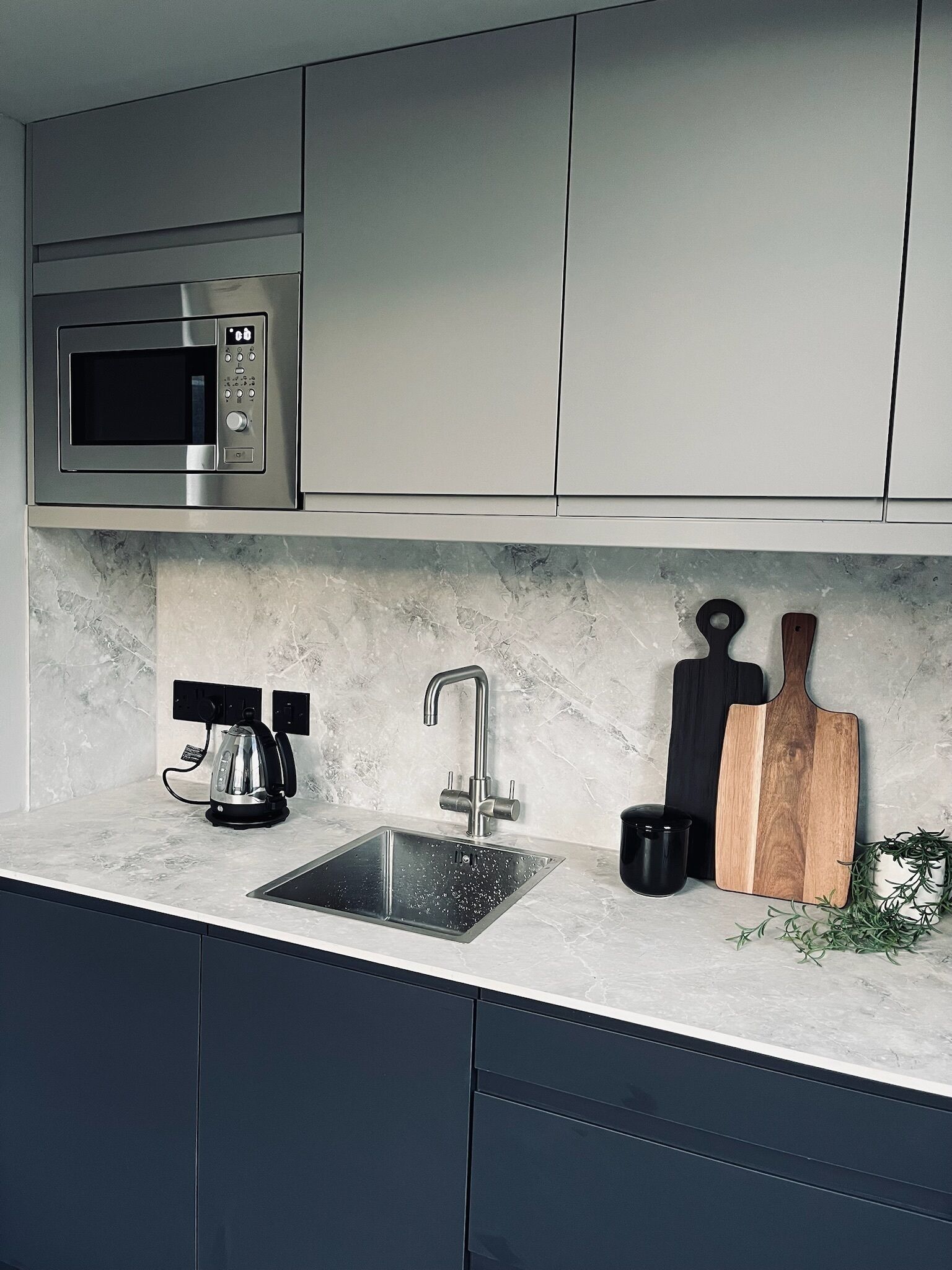 Design Double or Twin Room, 1 Bedroom, Non Smoking, Kitchenette | Private kitchen | Fridge, microwave, espresso maker, electric kettle