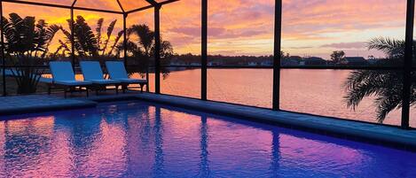 Außenpool, beheizter Pool