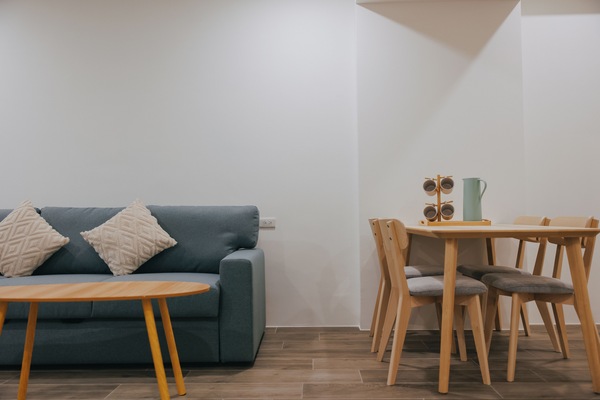 Deluxe Quadruple Room, Non Smoking | Living area