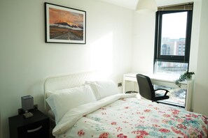 Leilighet | 2 soverom, strykejern/-brett, wi-fi (inkludert) og sengetøy