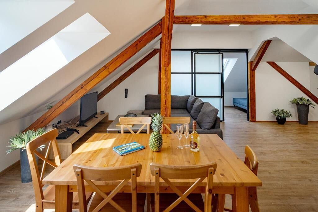 Family Apartment (Number 6) | Minibar, in-room safe, blackout drapes, iron/ironing board