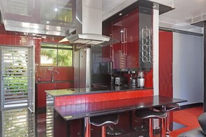 Fridge, microwave, oven, toaster - Camarque 85 - Two Bedroom Apartment, Sleeps 4 (Durban)