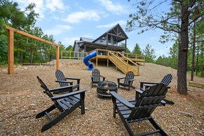 Property grounds - Sunrise + Serenity | Huge Deck w/Slide • Near Town (Broken Bow)