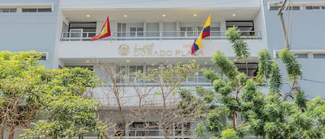 Façade de lâhĂ©bergement