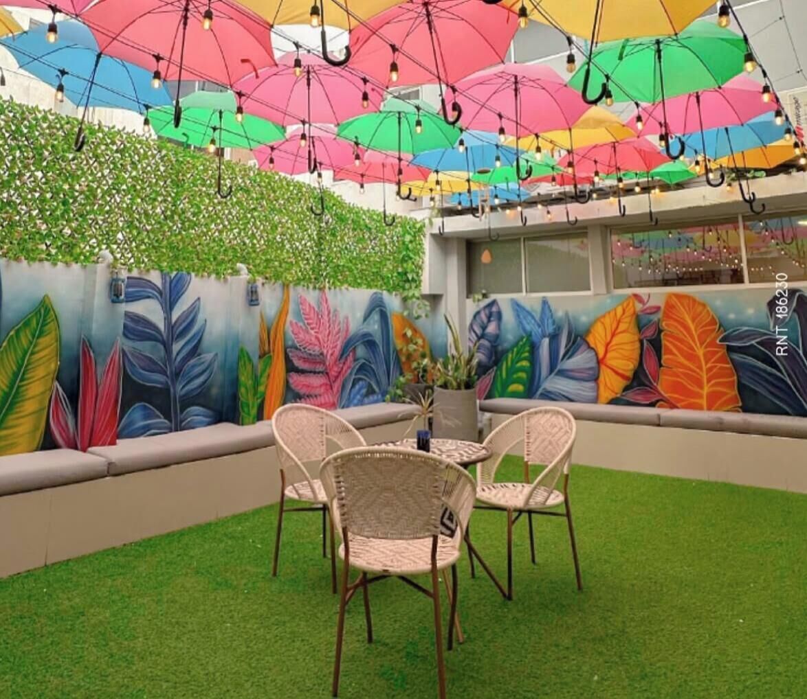 Shared Dormitory | Terrace/patio