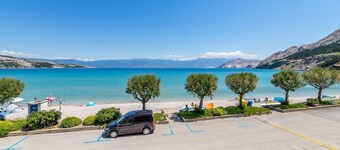 Located directly on the crystal-clear Adriatic Sea