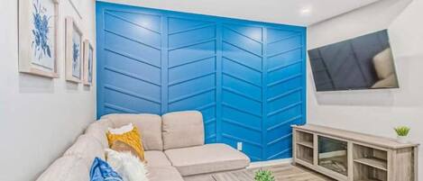 スマートテレビ、暖炉