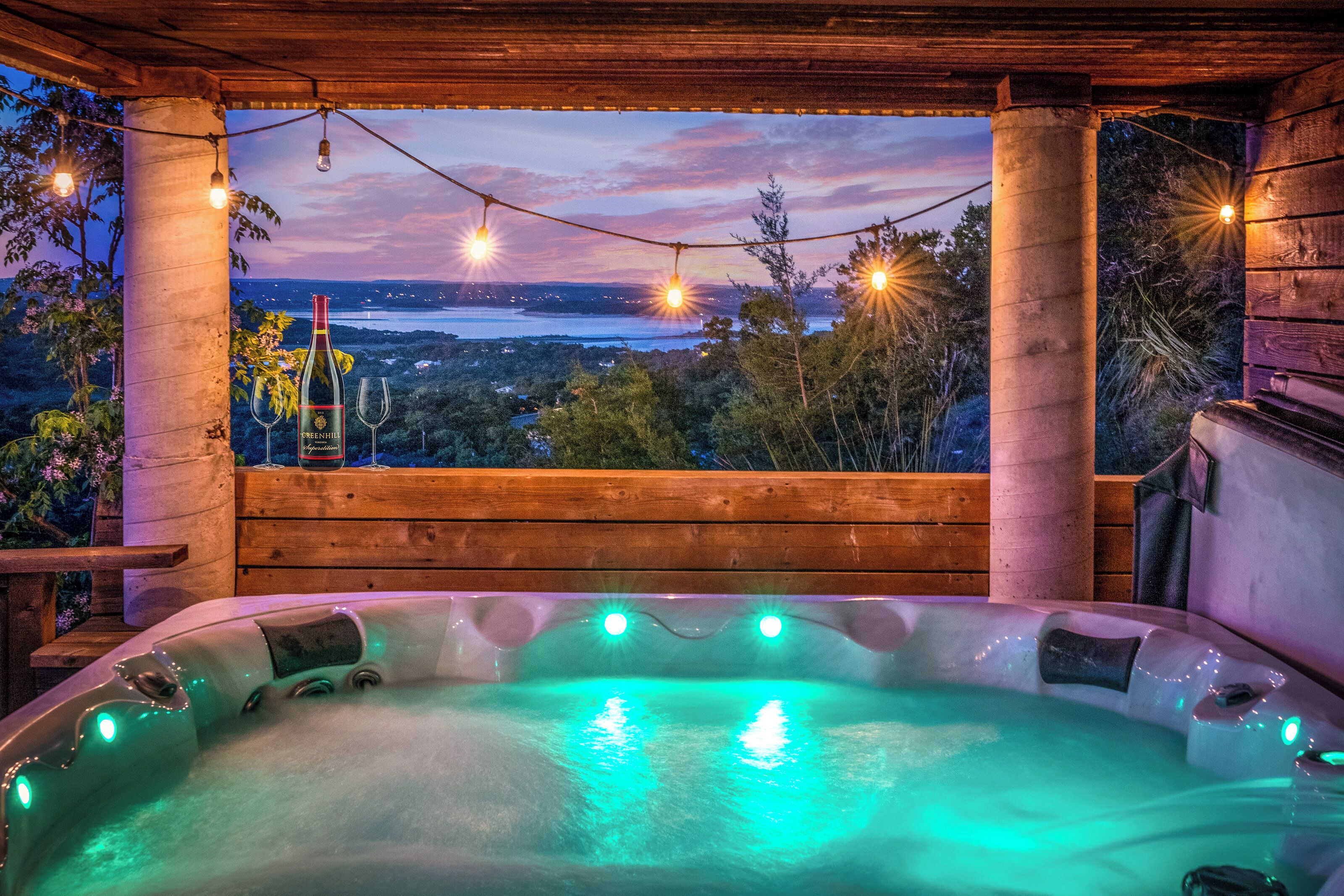 Bain à remous extérieur