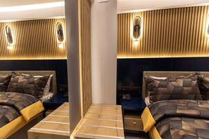 Minibar, sistema de insonorización y wifi gratis