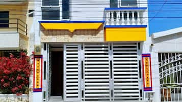 Fassade der Unterkunft