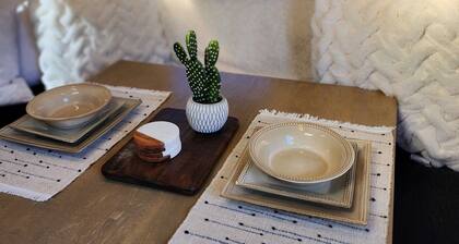 Unplug and Relax under the stars in a unique Private Airstream on 4 acres-ranch