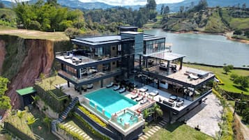 Fassade der Unterkunft