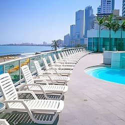 Apartamento superluxo | Piscina | 2 piscinas externas