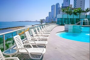 Luxury Apartment | Pool - Aparatamentos con vista al mar Palmetto1 (Cartagena)