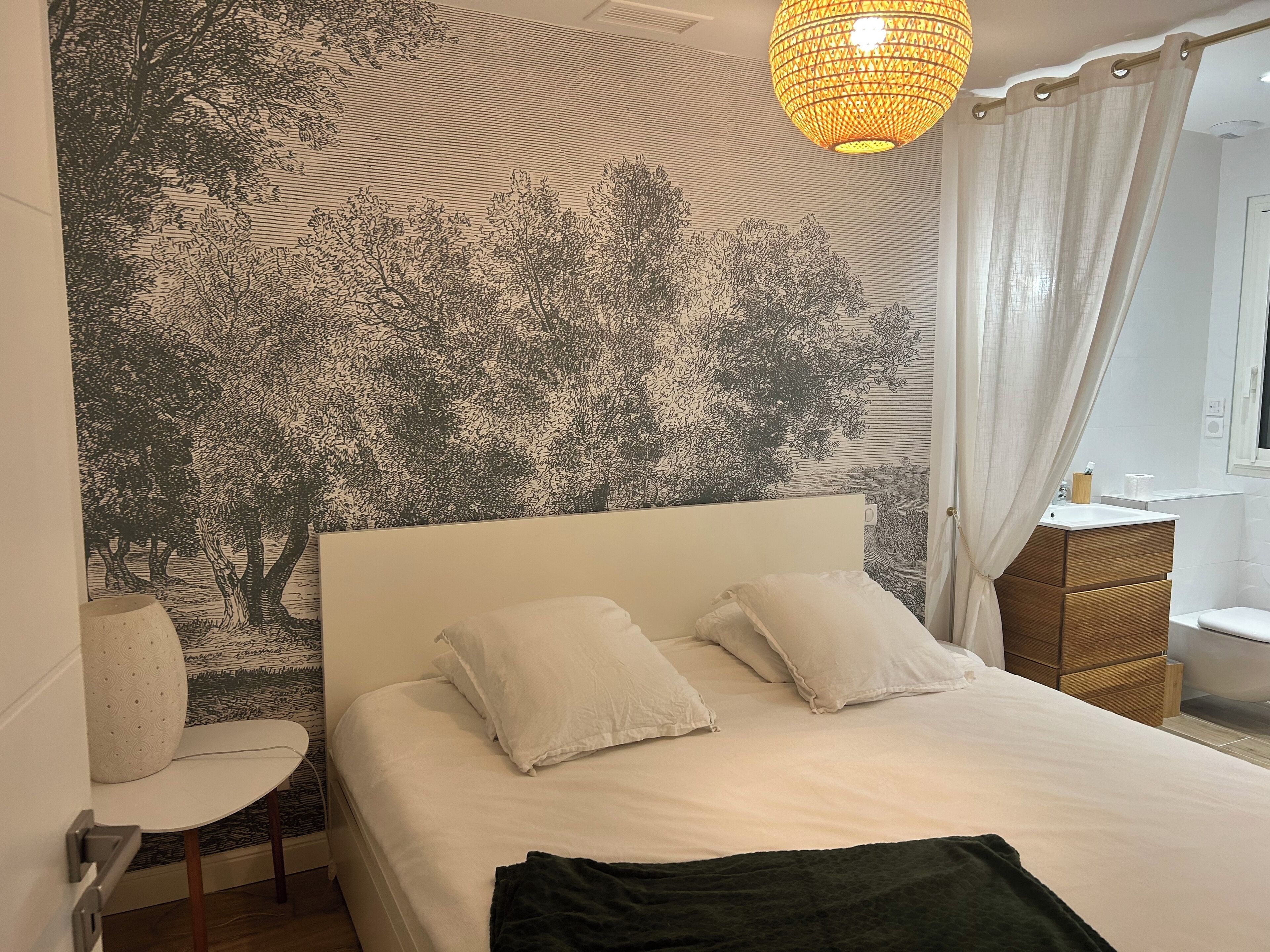 4 chambres, fer et planche à repasser, Wi-Fi gratuit