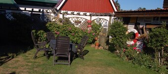 An der Wiese 2, für 2 Gäste Inkl. Bettwäsche, Grillecke, Wlan, Carport am Haus