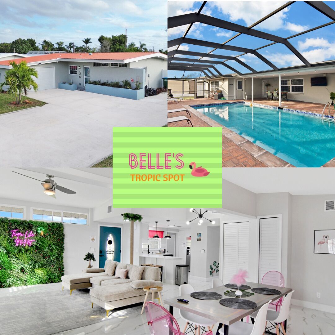 Escape and get tropical at Belle's Tropic Spot...YACHT Club Beach neighborhood!