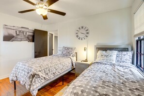 2 bedrooms, WiFi, bed sheets