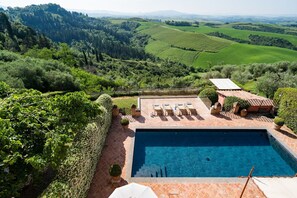 Pool - Villa in Montelopio with 5 bedrooms sleeps 13 (Montelopio)